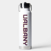 Universität Albany Wordmark Trinkflasche (Vorderseite)