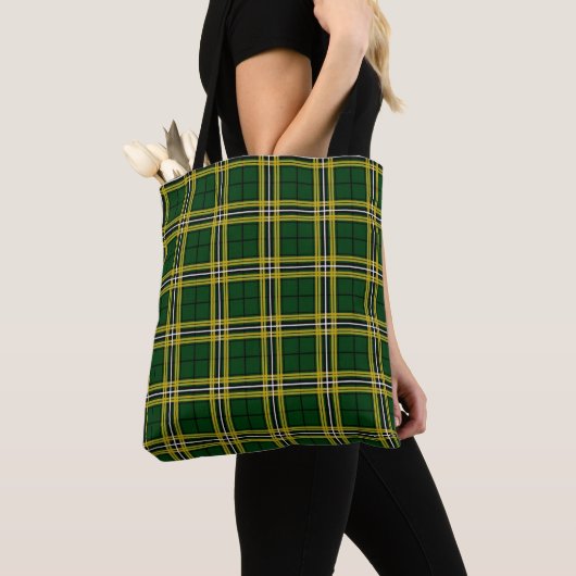 Universität Alberta Tartan Tasche (Von Nahem)
