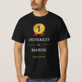 Universität Bacardi T-Shirt (Vorderseite)