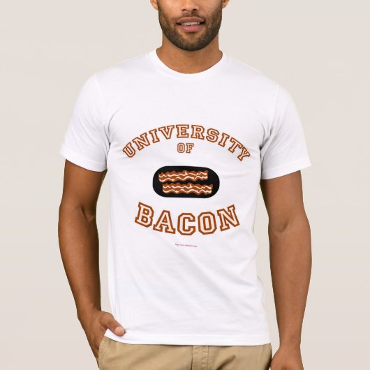 Universität Bacon T-Shirt (Vorderseite)