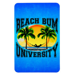 Universität Beach Bum Magnet