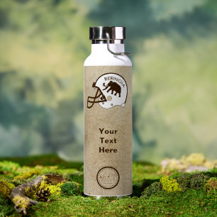 Universität Beringia Football Trinkflasche