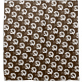 Universität Beringia Fußball Duschvorhang (Vorderseite)