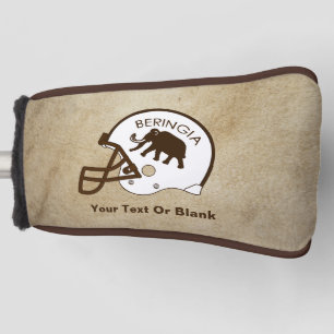 Universität Beringia Fußball Helmet Golf Headcover