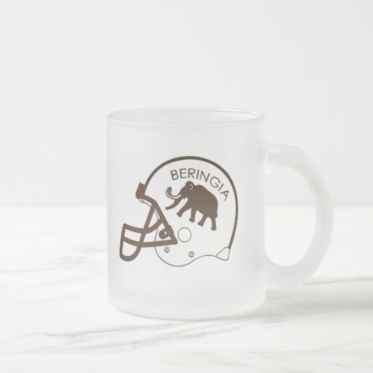 Universität Beringia Fußball Helmet Mattglastasse (Rechts)
