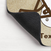 Universität Beringia Fußball Helmet Mousepad (Ecke)