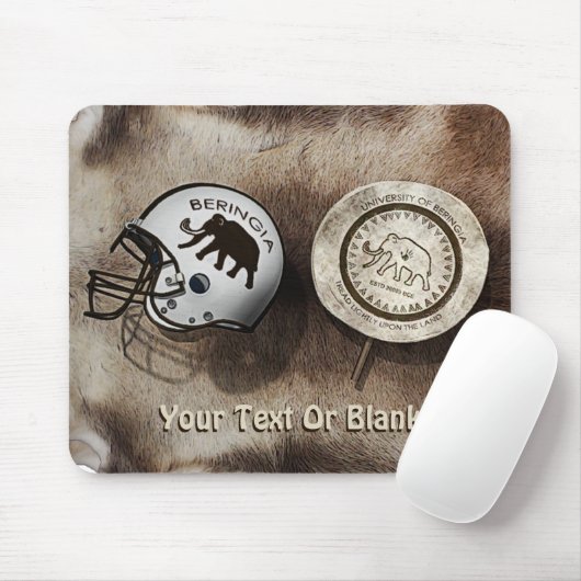Universität Beringia Fußball Mousepad (Mit Mouse)