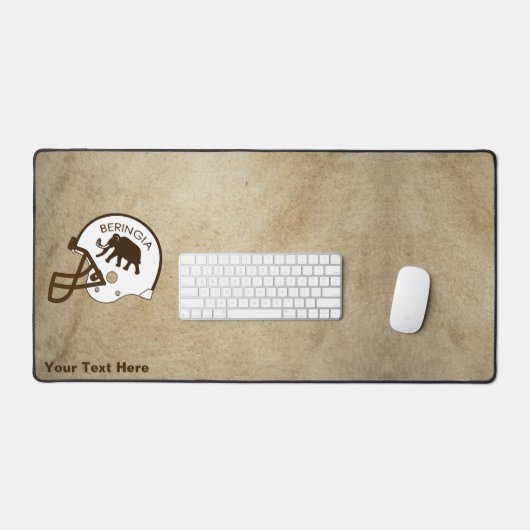 Universität Beringia Fußball Schreibtischunterlage (Tastatur & Maus)