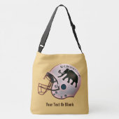 Universität Beringia Fußball Tragetaschen Mit Langen Trägern (Rückseite)