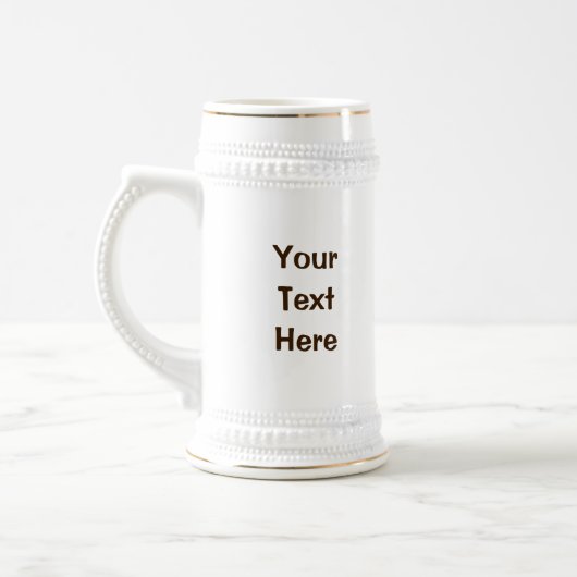 Universität Beringia Mammoth Bierglas (Links)