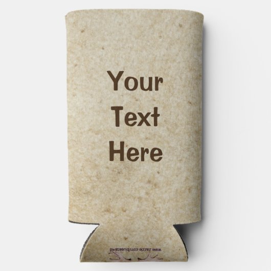 Universität Beringia Mammoth Can Cooler Selters Dosenkühler (Rückseite)