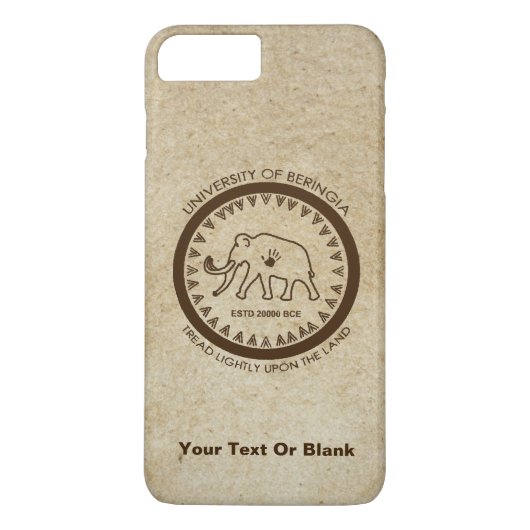 Universität Beringia Mammoth Case-Mate iPhone Hülle (Rückseite)