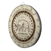 Universität Beringia Mammoth Dartscheibe (Vorderseite rechts)