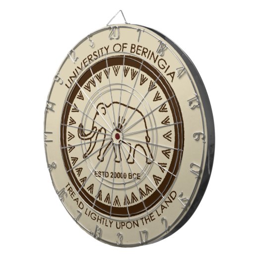 Universität Beringia Mammoth Dartscheibe (Vorderseite rechts)