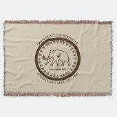 Universität Beringia Mammoth Decke (Vorderseite)