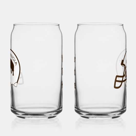 Universität Beringia Mammoth Helmet Dosenglas (Links)