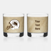 Universität Beringia Mammoth Helmet Whiskyglas (Vorderseite)