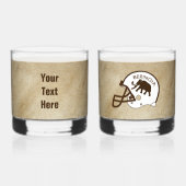 Universität Beringia Mammoth Helmet Whiskyglas (Rückseite)