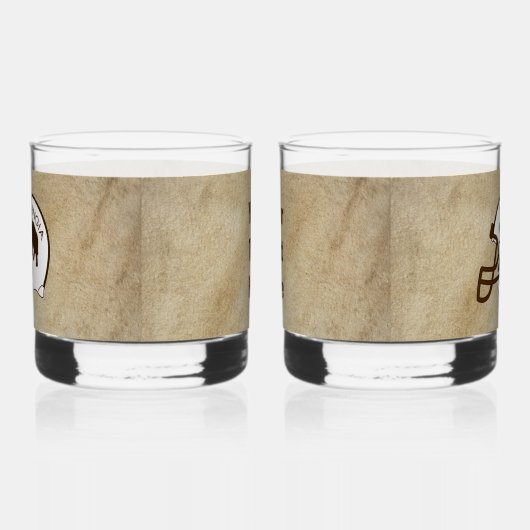 Universität Beringia Mammoth Helmet Whiskyglas (Links)