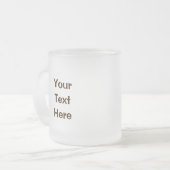 Universität Beringia Mammoth Mattglastasse (Vorderseite Links)