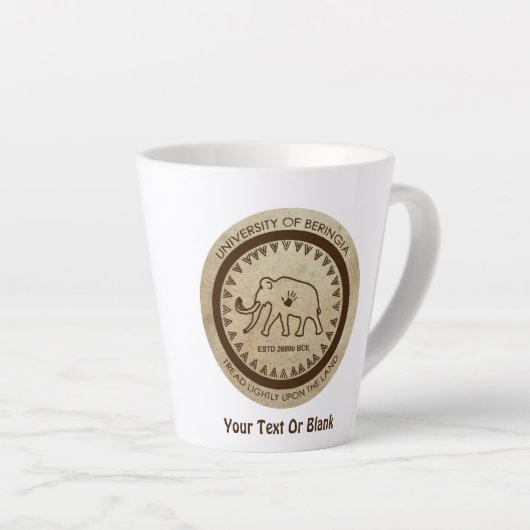 Universität Beringia Mammoth Milchtasse (Rechte Ecke)