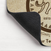 Universität Beringia Mammoth Mousepad (Ecke)