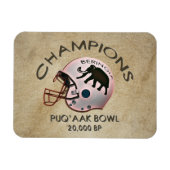 Universität Beringia Puq'aak Bowl Meisterschaft Magnet (Horizontal)