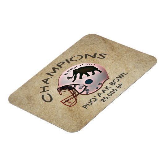 Universität Beringia Puq'aak Bowl Meisterschaft Magnet (Linke Seite)