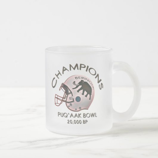 Universität Beringia Puq'aak Bowl Meisterschaft Mattglastasse (Rechts)