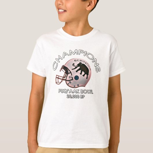 Universität Beringia Puq'aak Bowl Meisterschaft T-Shirt (Vorderseite)