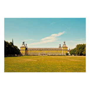 Universität Bonn Deutschland Retro-Filmkunst Poster