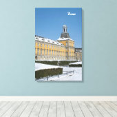 Universität Bonn Leinwanddruck (Insitu (Holzboden))