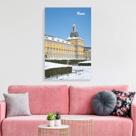Universität Bonn Leinwanddruck (Insitu (Wohnzimmer))