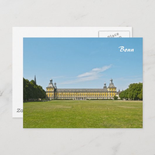 Universität Bonn Postkarte (Vorne/Hinten)