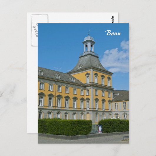 Universität Bonn Postkarte (Vorne/Hinten)