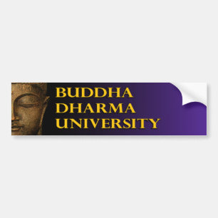 Universität Buddhas Dharma Autoaufkleber