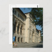 Universität Bukarest Postkarte (Vorne/Hinten)