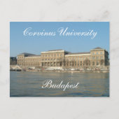 Universität Corvinus Postkarte (Vorderseite)