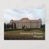 Universität Debrecen Postkarte (Vorderseite)