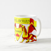 Universität der Aberwyn Kaffee-Tasse Kaffeetasse (VorderseiteRechts)