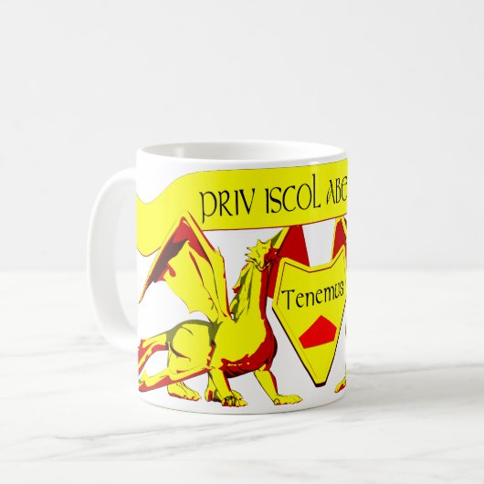 Universität der Aberwyn Kaffee-Tasse Kaffeetasse (Vorderseite Links)