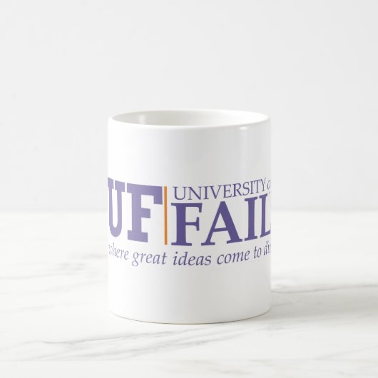 Universität der Fail Kaffee-Tasse Kaffeetasse (Mittel)