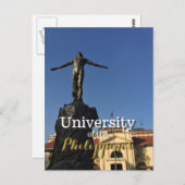 Universität der Philippinen Postkarte (Vorne/Hinten)