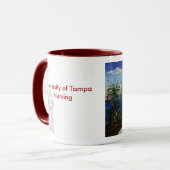 Universität der Tampa-Krankenpflege-Tasse Tasse (Vorderseite Links)