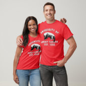 Universität des Honig-Dachses T-Shirt (Unisex)