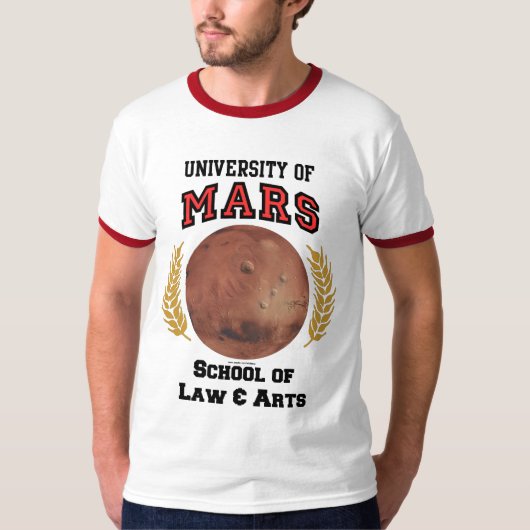 Universität des Mars-T - Shirt (Vorderseite)