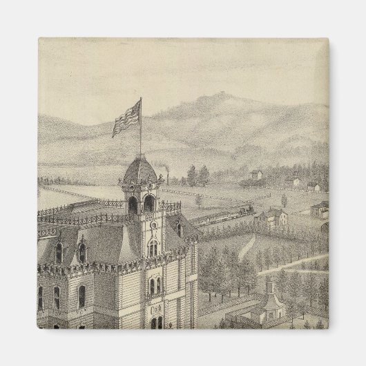 Universität des Pazifiks Magnet (Vorne)