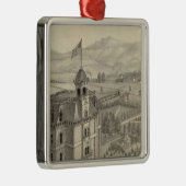 Universität des Pazifiks Ornament Aus Metall (Rechts)