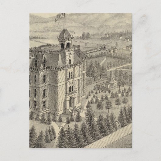 Universität des Pazifiks Postkarte (Vorderseite)