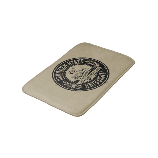 Universität Drunken Staat Badematte (Schrägansicht)